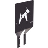 Plaque signalétique sacs à crottes pour Rossignol Arkea Canin
