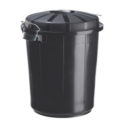 Poubelle de rue en plastique recyclé - Bazi Green