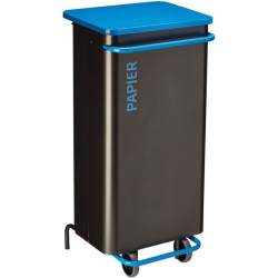 Poubelle de tri sélectif mobile d'intérieur - Nomade