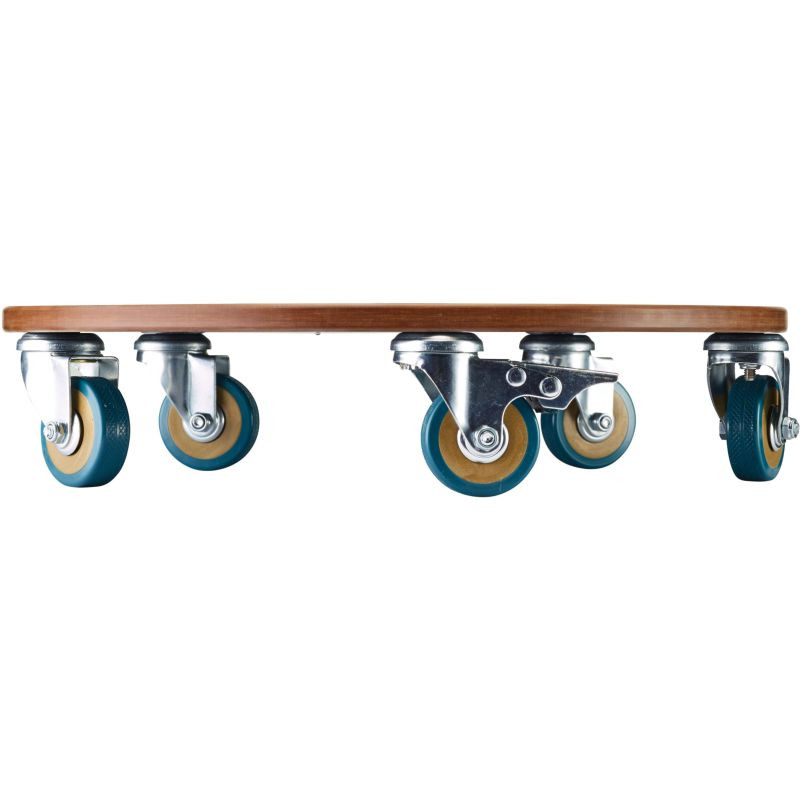 Socle à roulettes pour poubelle Bazi Green