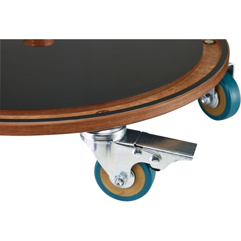 Socle à roulettes pour poubelle Bazi Green