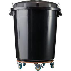 Socle à roulettes pour poubelle Bazi Green