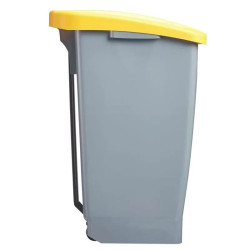 Poubelle restauration collective en matière recyclée Mobily Green