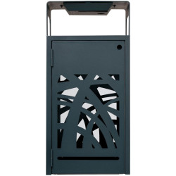 Poubelle Rossignol Cybel 2 ou 3 flux pour tri sélectif