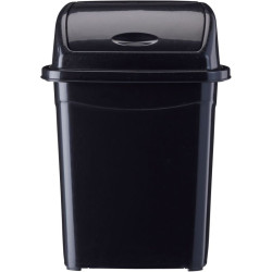 Poubelle à couvercle basculant crêche Clap Green