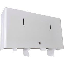 Distributeur de papier toilette 2 x 400 m