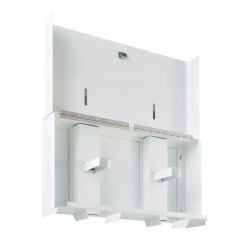 Distributeur de papier toilette 2 x 400 m - Rossignol