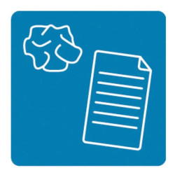 Aimant tri sélectif pour poubelle Rossignol Collec