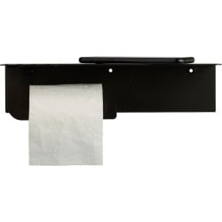 Porte rouleau papier toilette avec tablette - Epure