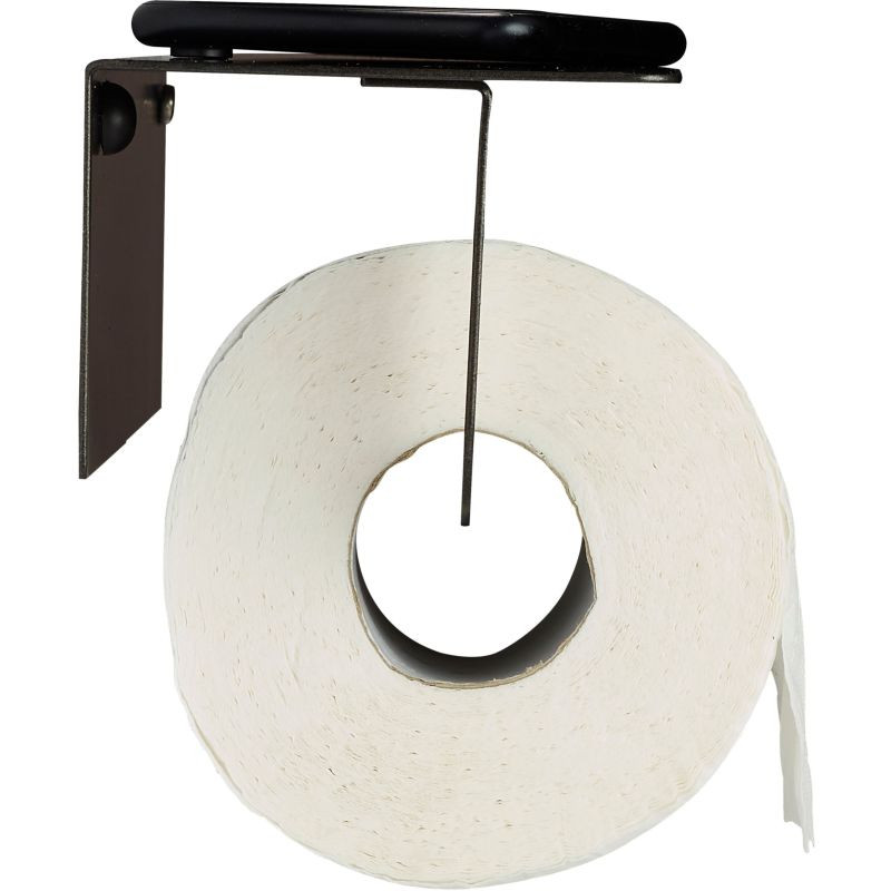 Porte rouleau papier toilette avec tablette - Rossignol Epure