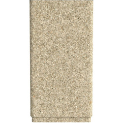 Cendrier béton à poser ou à coller avec bac inox 9 litres - Olympe