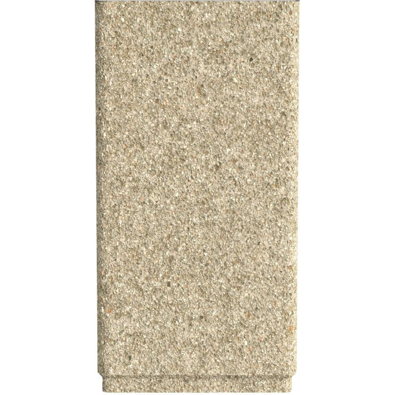 Cendrier béton à poser avec bac inox 9 litres - Rossignol Olympe