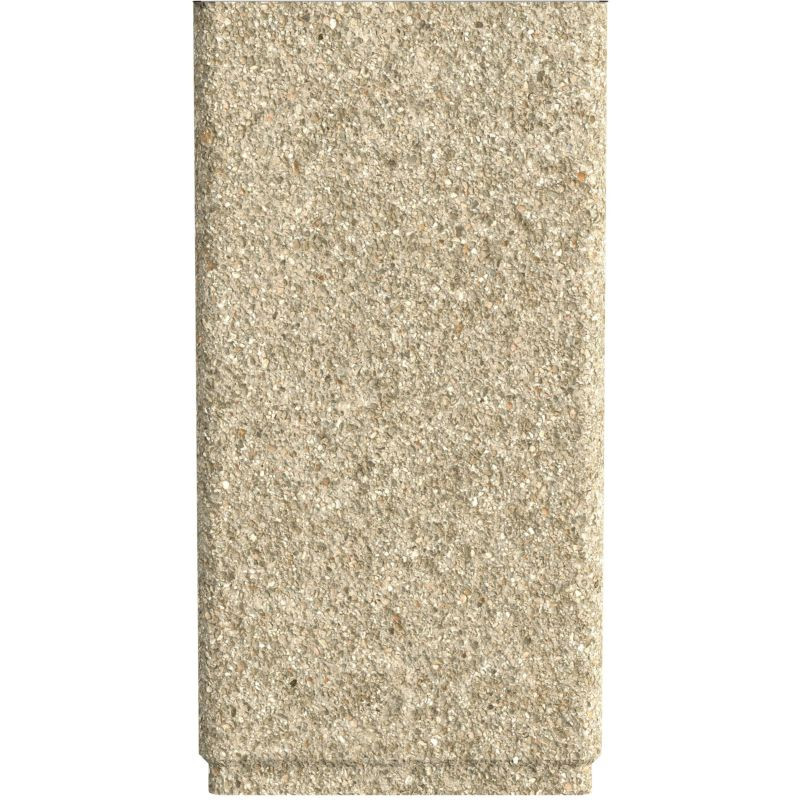 Cendrier béton à poser avec bac inox 9 litres - Rossignol Olympe