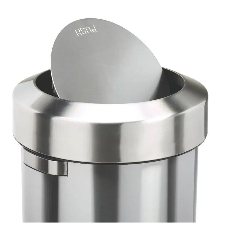 Rossignol Salsa - Poubelle à couvercle basculant ronde 60 litres