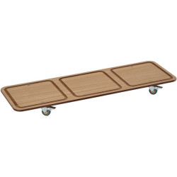 Socle 3 places pour poubelle de tri Solstice Signature