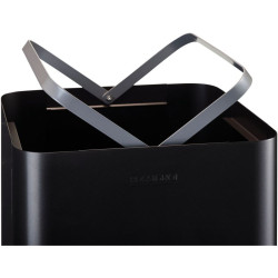 Poubelle tri sélectif 60 litres couvercle couleur Rossignol Solstice