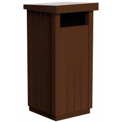 Poubelle de ville béton 130 litres - Unni