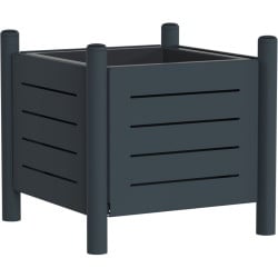 Jardinière en compact HPL effet chêne clair - Vibrato Extreme