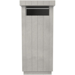 Poubelle en béton 130 litres - Buton Unni