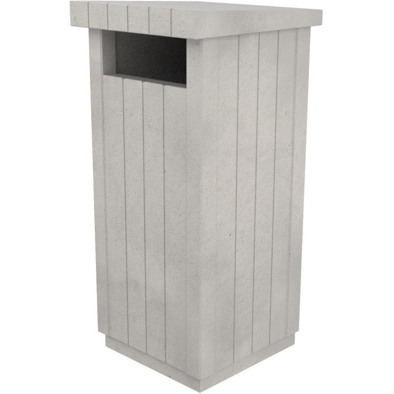 Poubelle en béton 130 litres - Buton Unni