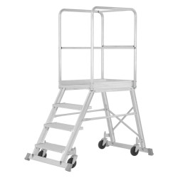 Plate-forme de sécurité roulante accès d'un côté jusqu'à 3,9 m