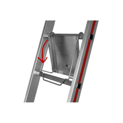 Taquette pose-pieds universel pliant pour échelles