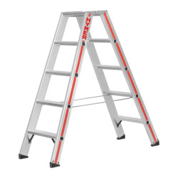 Escabeau double à marches de 2 à 4,3 mètres