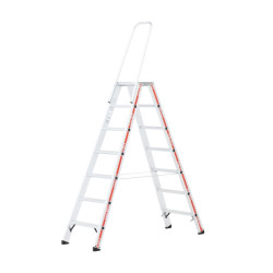 Escabeau avec étrier de retenue de 2 à 4,3 mètres