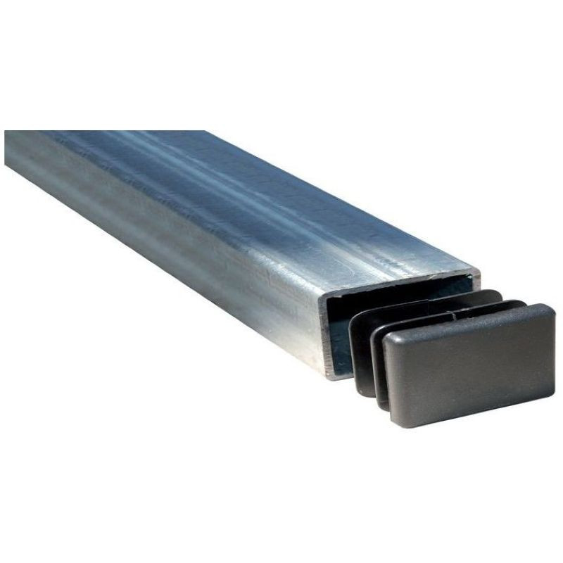 Poteau 80x40 mm - Hauteur 2 à 3.5 m pour panneau routier