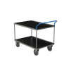 Servante modulabe plateaux tolés Manuflex