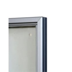 Vitrine d'intérieur murale épaisseur 20 mm - Extra-plate