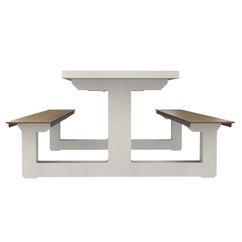 Table multi-jeux HPL et béton Piony - Buton