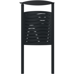 Bac à déchets en métal Ovalon