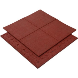 Dalle de sol amortissante aire de jeux - 100x100 cm