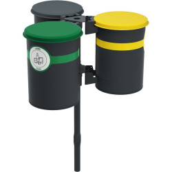 Corbeille de tri séléctif Cerky