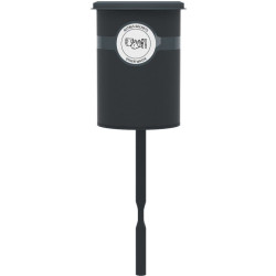 Corbeille en métal Buton