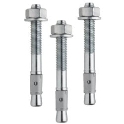 Kit 4 goujons d'ancrage inox 304L - M10 x L.15.5 cm