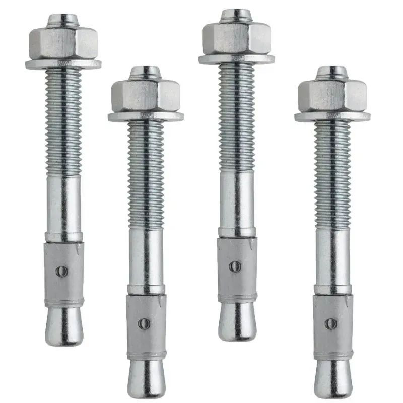 Kit 4 goujons d'ancrage inox 304L - M10 x L.9 cm