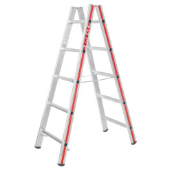 Echelle double accès à échelons jusqu'à  4,3 mètres