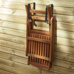 Lot de 2 antivols Mottez muraux pour échelles