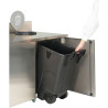Poubelle Rossignol Trinox sur mesure pour restauration collective