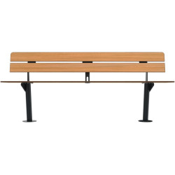 Assis debout avec pied rond