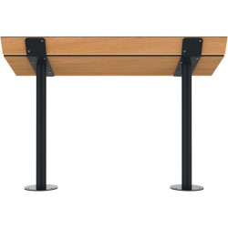 Banquette assis-debout en compact Nairobi