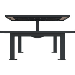Table rectangulaire pique nique Orpin  en compact