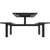 Table rectangulaire pique nique Orpin  en compact