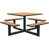 Table de pique nique Orpin carrée Buton