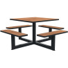 Table de pique nique Orpin carrée Buton
