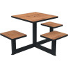 Table de pique nique Orpin carrée Buton
