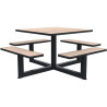 Table de pique nique Orpin carrée Buton