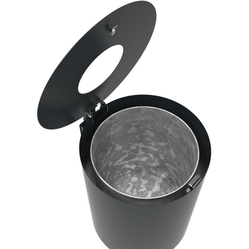 Bac à déchets en métal Citady - Buton